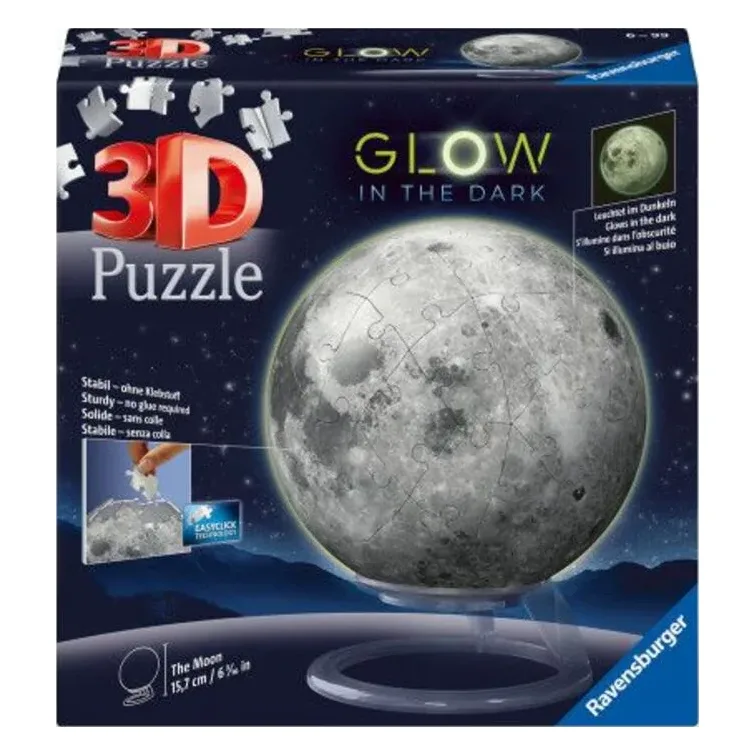 Ravensburger 3D Glow In The Dark Moon 72Τμχ (11586)