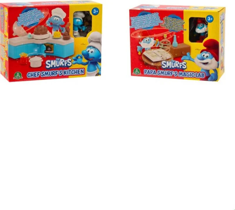 Στρουμφάκια Mini Playsets Με Φιγούρα-2 Σχέδια (PUF18000) - φωτογραφία 3
