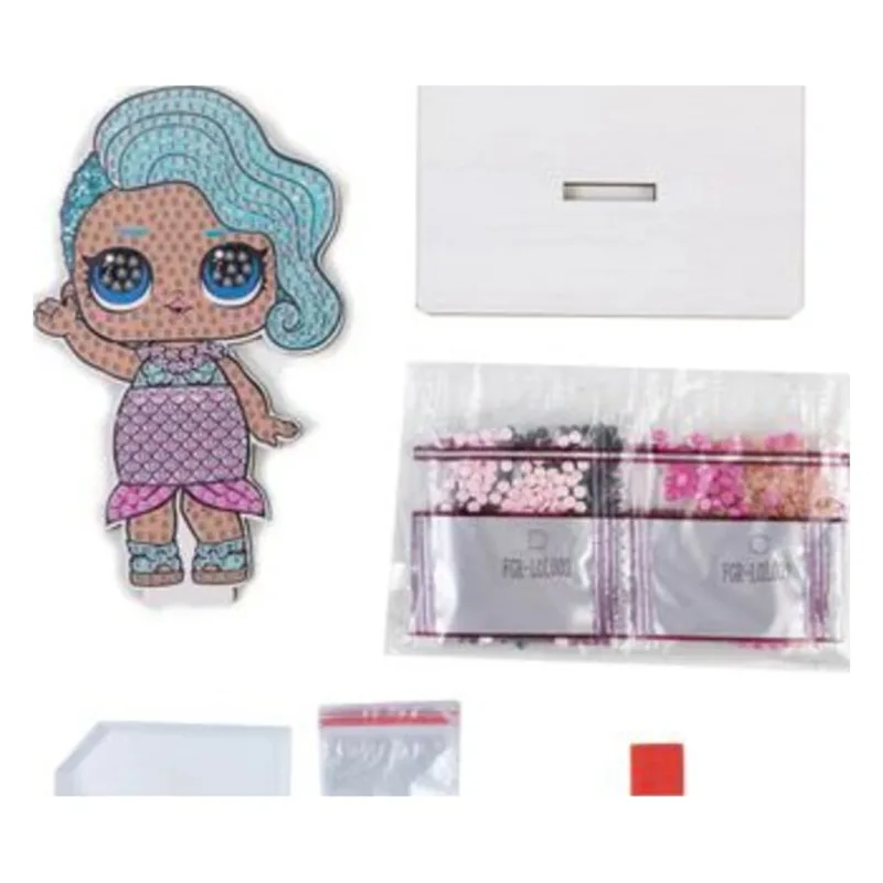 Craft Buddy Φιγούρα Crystal Art Splash Queen (CAFGR-LOL003) - φωτογραφία 4