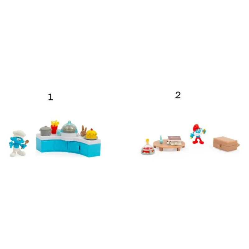 Στρουμφάκια Mini Playsets Με Φιγούρα-2 Σχέδια (PUF18000) - φωτογραφία 2