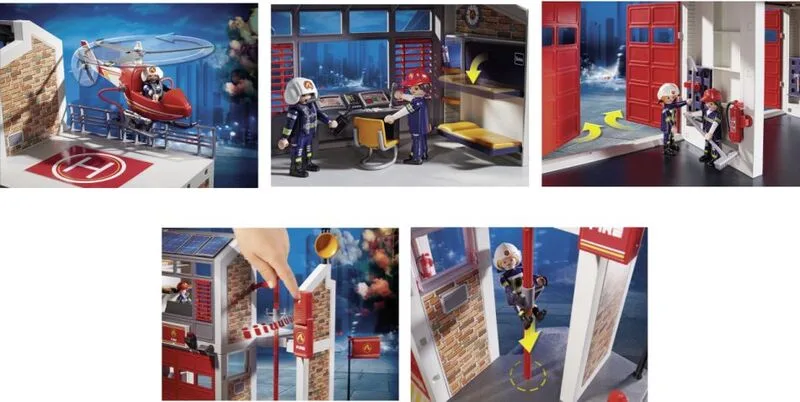 Playmobil Μεγάλος Πυροσβεστικός Σταθμός (9462) - φωτογραφία 3