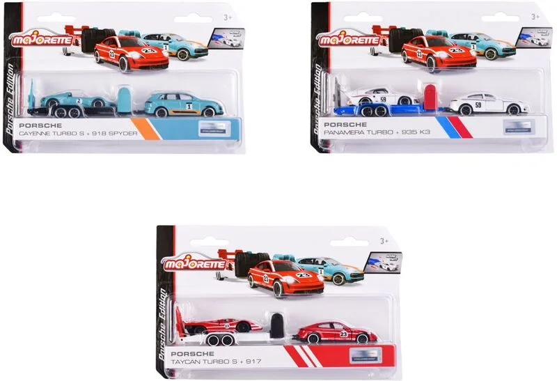Majorette D/C Αυτοκίνητο Porsche Race Trailer 19cm-3 Σχέδια (212053112) - φωτογραφία 3