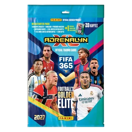 Κάρτες Panini Fifa 365 Adrenalyn XL 2027 Mega Starter Pack 1Τμχ - PA.AL.FI.227