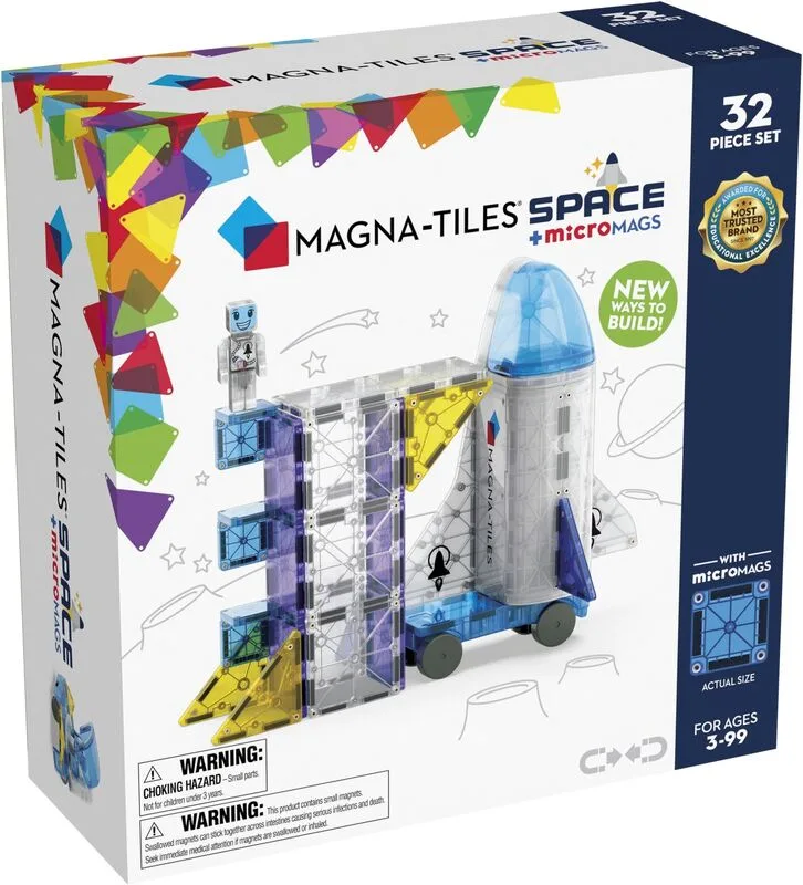Magna-Tiles Space Set 32 Κομμάτια 242032
