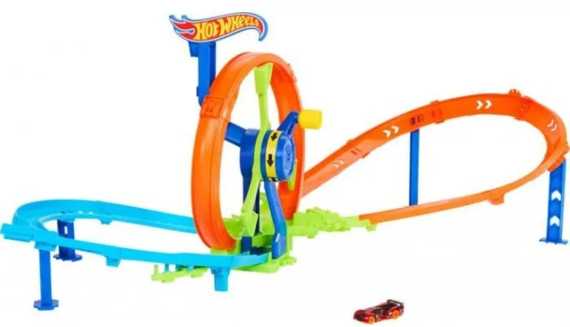 Mattel Hot Wheels Πίστα Γρήγορη Εκκίνηση Με Λουπ - JBX65