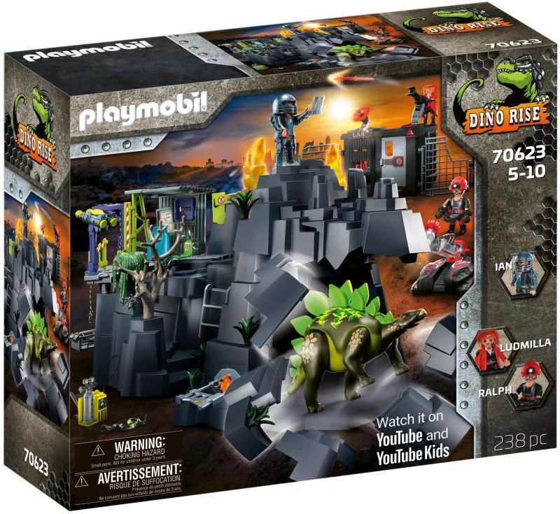 Playmobil Dino Rise Ο Βράχος Των Δεινοσαύρων (70623) - φωτογραφία 2
