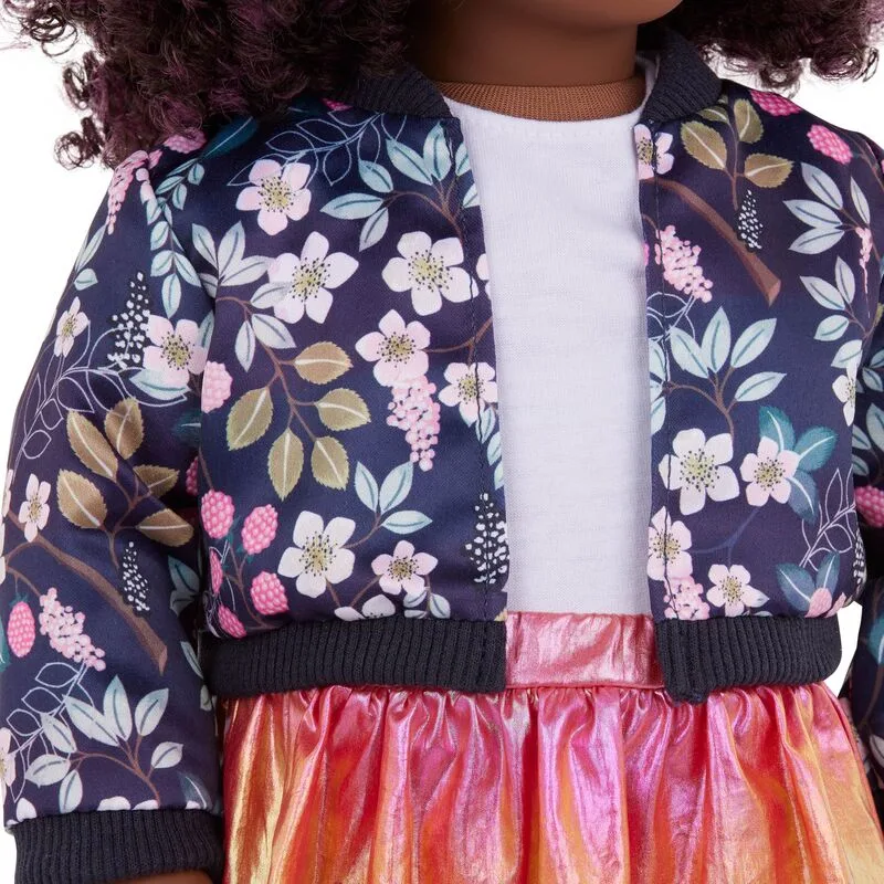 Our Generation Ενδυμασία Floral Jacket With Skirt (BD30533Z) - φωτογραφία 4