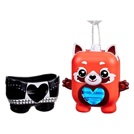 Hasbro Nanomals Διαδραστικό Ζωάκι Fidget Pamanda Red Panda Με Ήχους & Φώτα - G2215