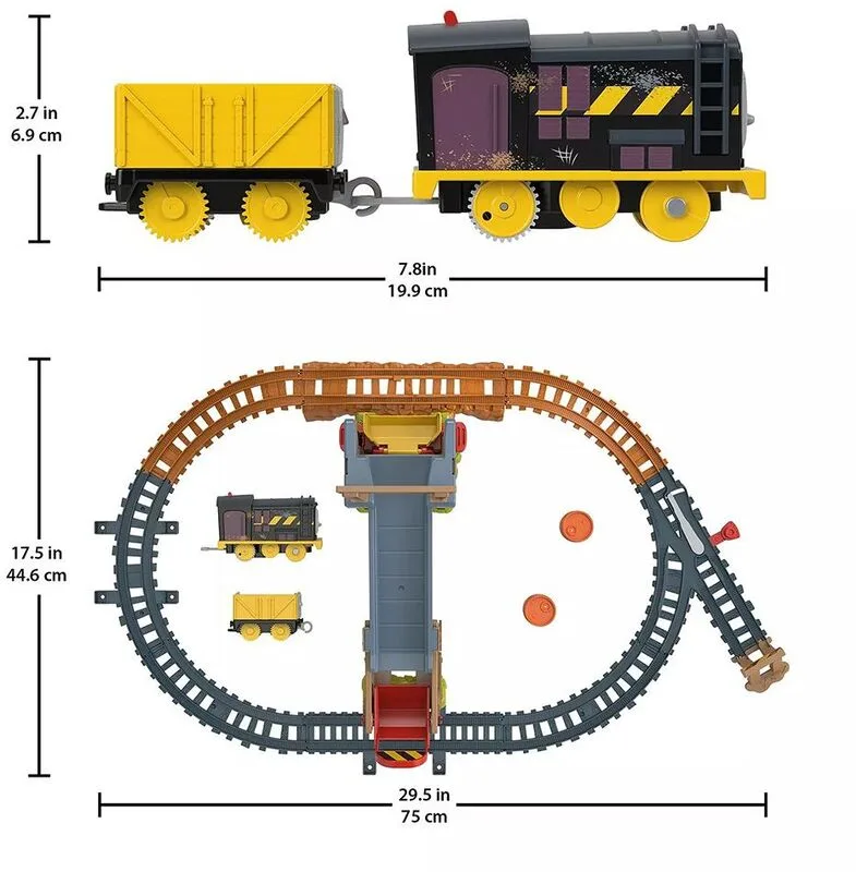 Mattel Thomas & Friends Diesel's Lift & Load Construction Set - JBW20 - φωτογραφία 5