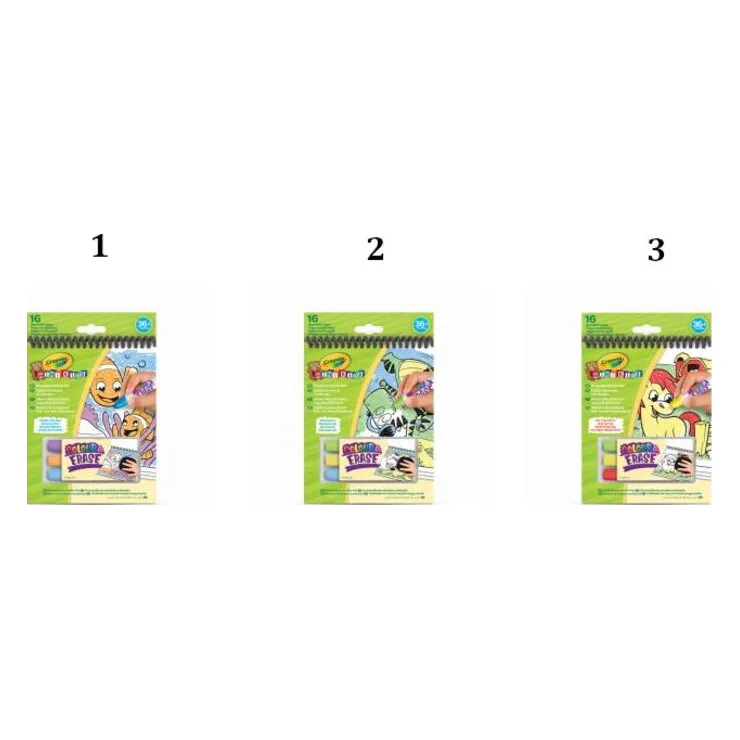 Crayola Σετ Ζωγραφικής Color & Erase-3 Σχέδια (81-1499) - φωτογραφία 2