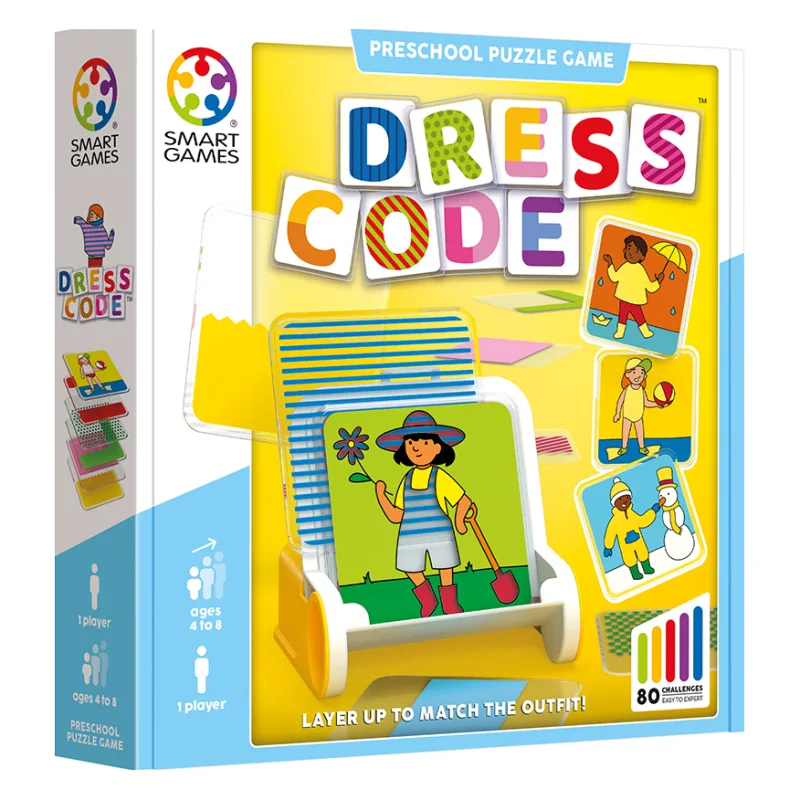 Smartgames Επιτραπέζιο Dress Code (80 challenges)