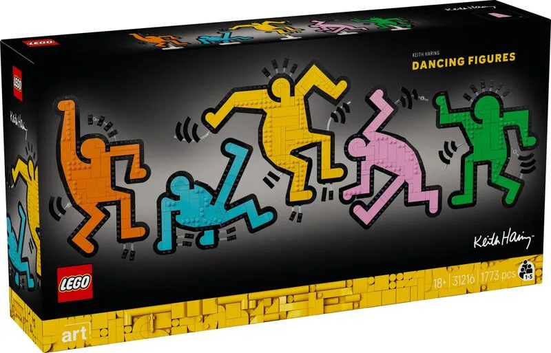 LEGO® Art Keith Haring-Dancing Figures (31216)