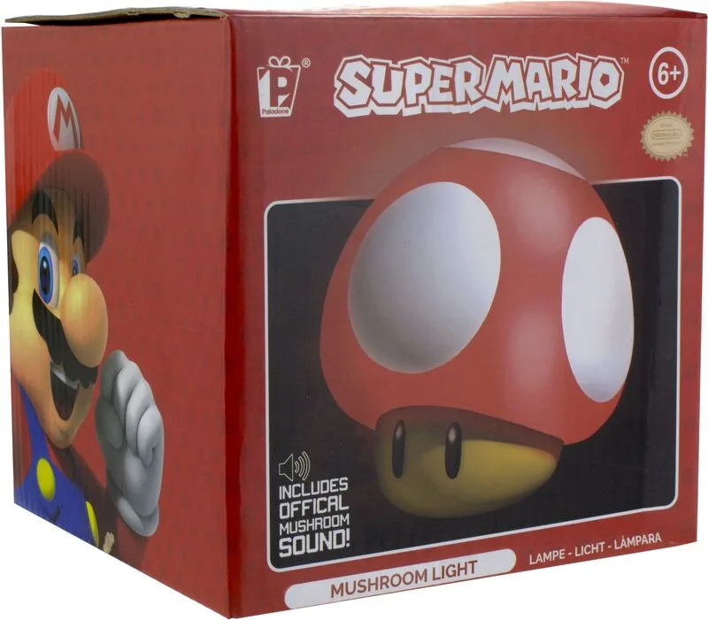 Paladone Nintendo: Super Mario Mushroom Light (036912) - φωτογραφία 2