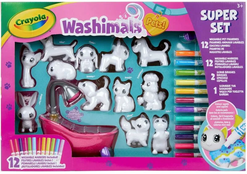 Crayola Washimals Super Σετ (CRY06000)