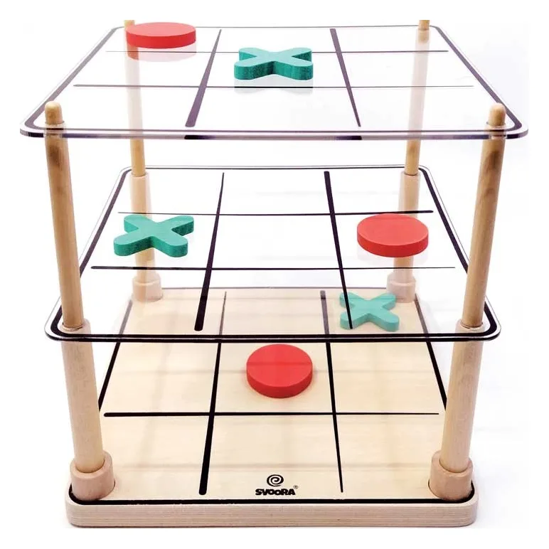 Svoora Τρισδιάστατη Τρίλιζα Epic Tac Toe
