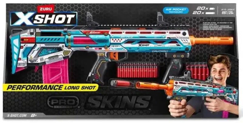 Zuru X-Shot Skins Pro Series 1 Longshot 40 Darts (36600) - φωτογραφία 2