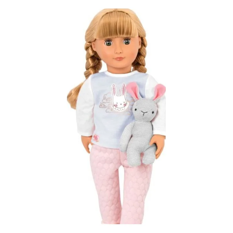 Our Generation Kούκλα Jovie with Pijama & Bunny (BD31147Z)