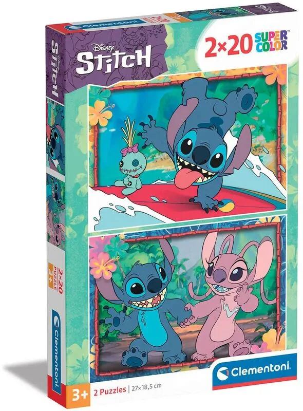 Clementoni Παζλ 2X20 Stitch (1200-24809)