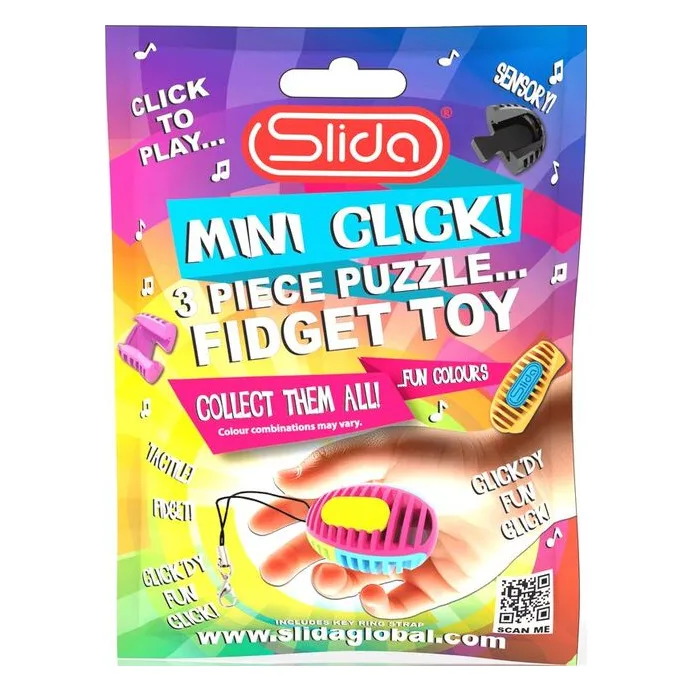 GPL Mini Click Σετ Fidget 3D Puzzle 3Τμχ-3 Σχέδια-1Τμχ (MINICBLIST) - φωτογραφία 2
