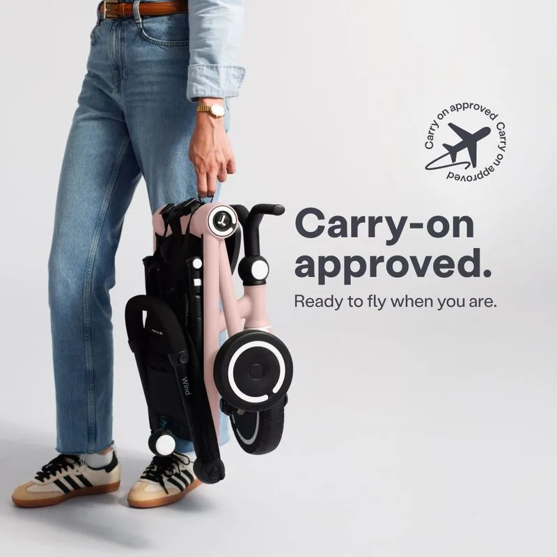 Smart Trike Τρίκυκλο Folding Wind Blush Pink (5811500) - φωτογραφία 6