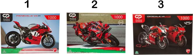 GP Sport Ducati 2D Puzzles 1000-3 Σχέδια (DUP01000) - φωτογραφία 2
