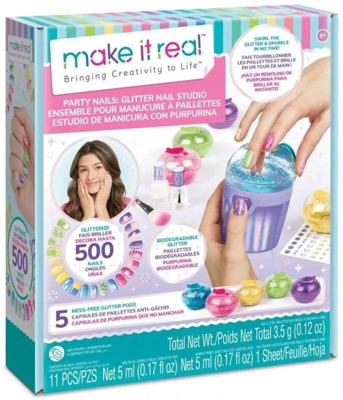 Make It Real Στούντιο Νυχιών Party Nails Glitter - 2467