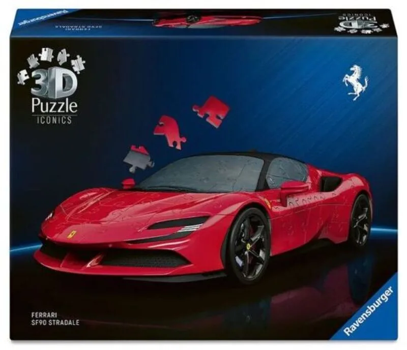 Ravensburger Παζλ 3D Ferrari 108Τμχ (12008041)