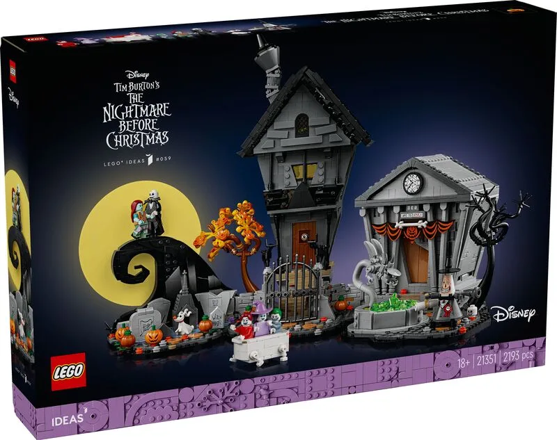 LEGO® Ideas Disney Tim Burton's The Nightmare Before Xmas (21351)