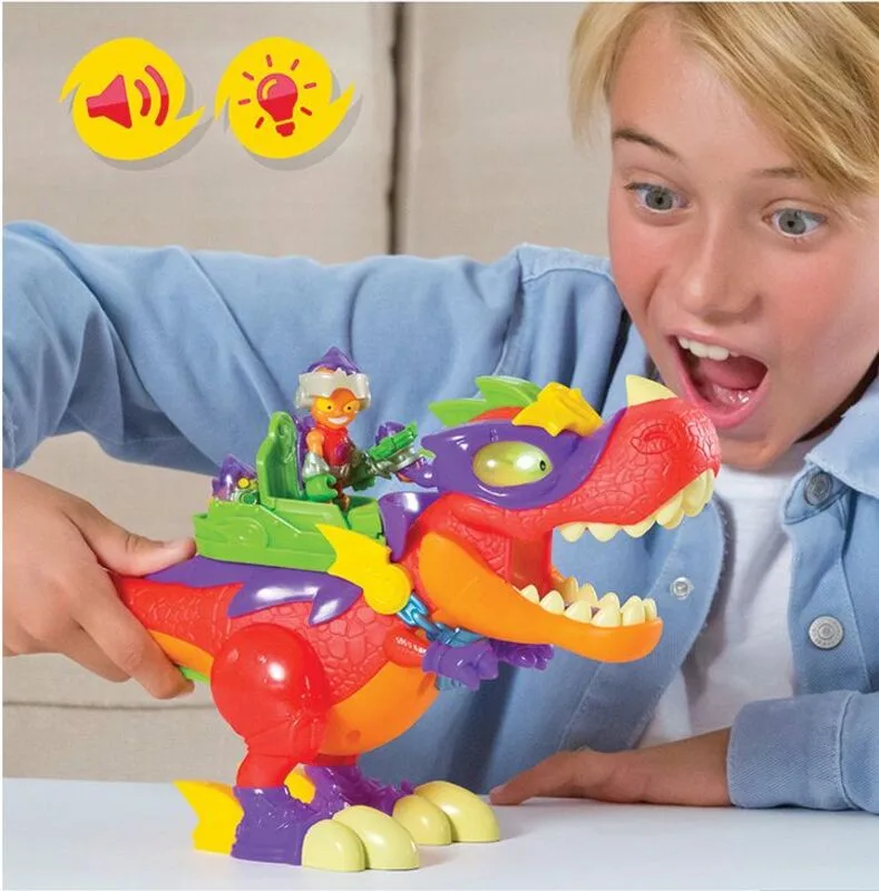 As Company Superthings Δεινόσαυρος Με Φιγούρες Superdino V-Rex - 1013-62117 - φωτογραφία 4