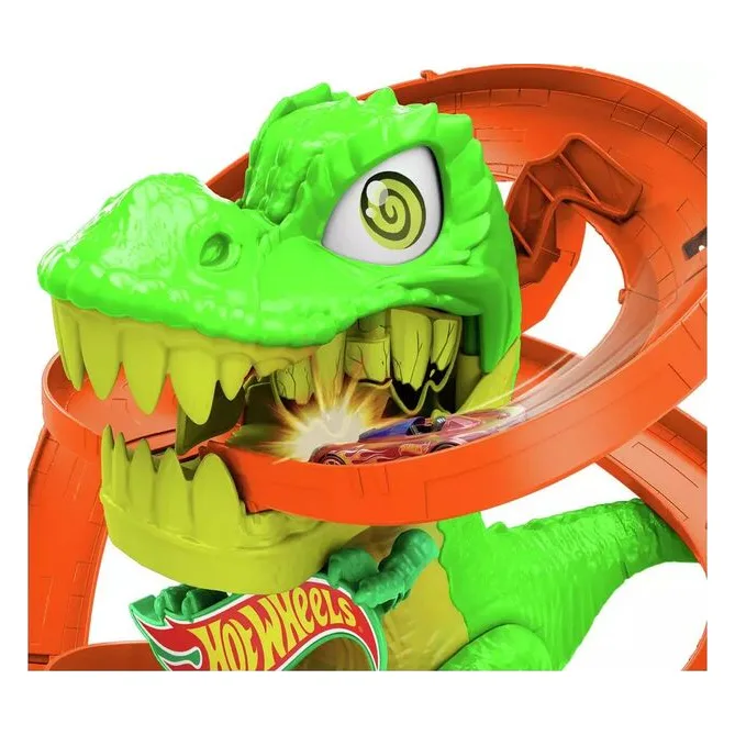 Mattel Hot Wheels City – T-Rex Πυροσβεστικός Σταθμός - JBM73 - φωτογραφία 4