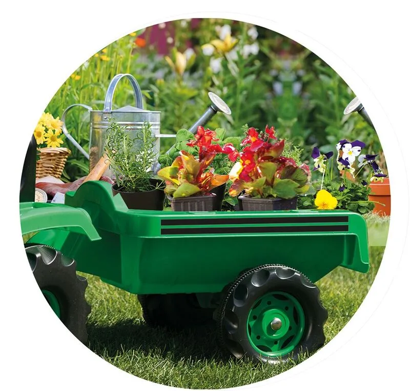 Dolu Εκσκαφέας With Trailer-Green (8048) - φωτογραφία 7