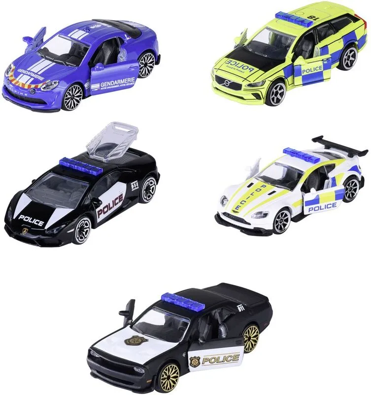 Majorette D/C Giftpack Οχήματα Διάσωσης Σετ 5 Αυτοκίνητα 7.5cm (8503105001)