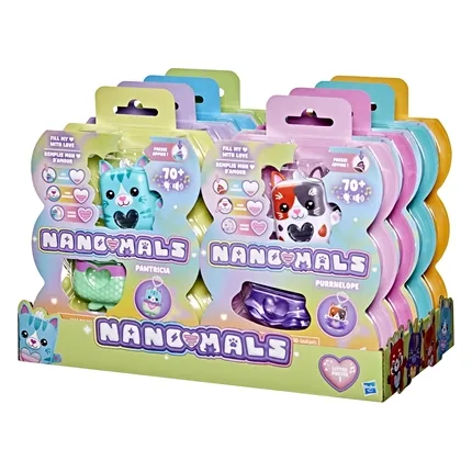 Τίτλος: Ηλεκτρονικό Fidget Pet Nano-Mals Τυχαίο Σχέδιο - Hasbro - G2209