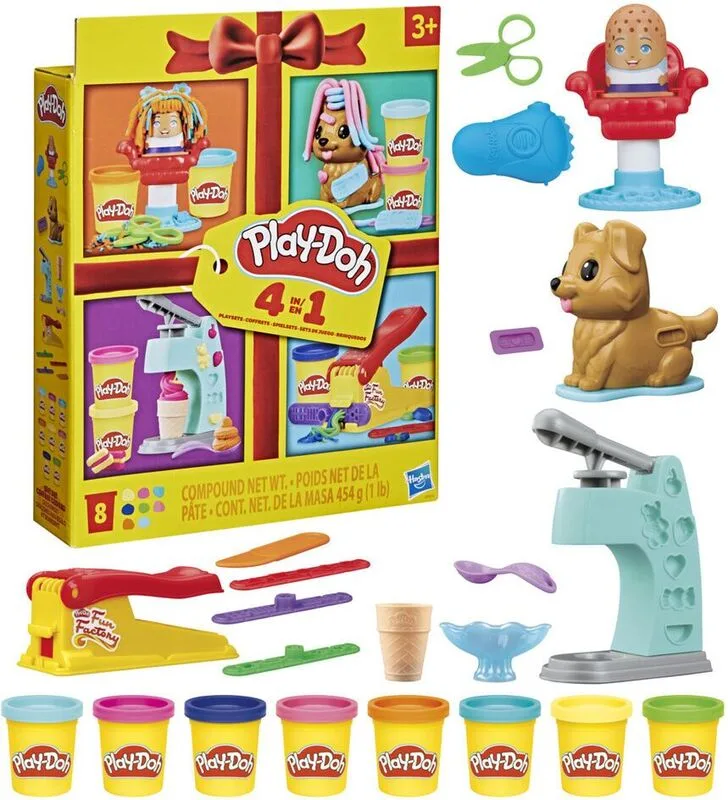 Σετ Πλαστελίνης Play-Doh Mini Classic Bundle - 4 Σε 1 - Hasbro - G3476 - φωτογραφία 2