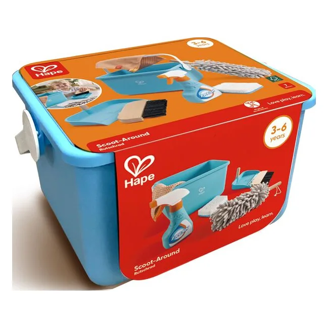 Hape Scoot-Around Ξύλινο Σετ Καθαρισμού (E3054A) - φωτογραφία 2