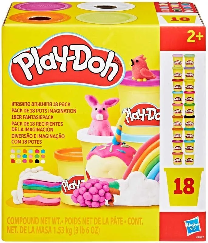 Playdoh Imagine Anything 18 Pack (G0522)