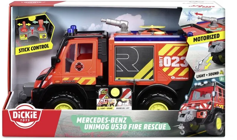 Πυροσβεστικό Όχημα Unimog U530 Dickie Toys 50cm - 203719033 - φωτογραφία 2