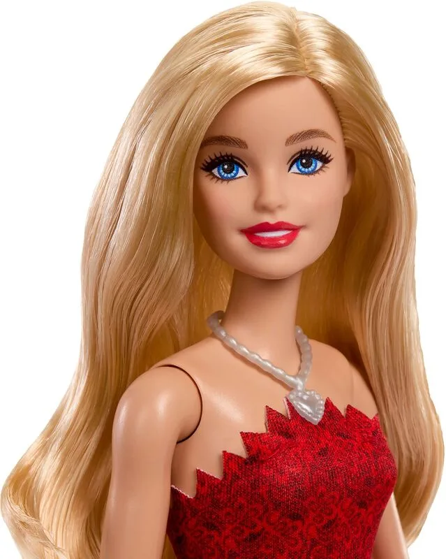 Barbie 80 Χρόνια-Κόκκινο Φόρεμα (JGD25) - φωτογραφία 3