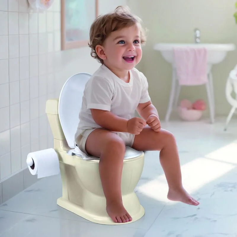 Dolu Γιο-Γιο Εκπαιδευτικό XL Potty 2 In 1-Beige (7562) - φωτογραφία 3