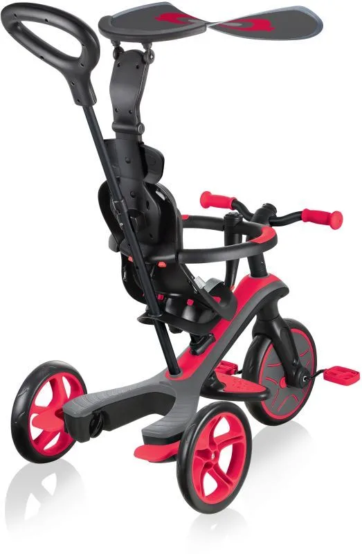 Globber Τρίκυκλο Trike Explorer 4in1-Red (632-102) - φωτογραφία 7