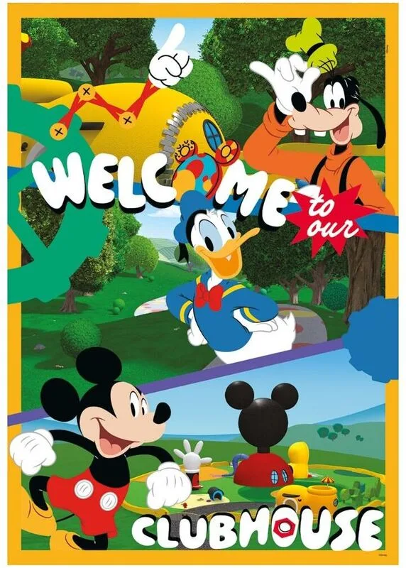 As Company Παζλ 60pcs Maxi Supercolor Mickey Mouse Clubhouse - 1200-26316 - φωτογραφία 2
