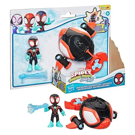 Hasbro Φιγούρα Spidey And His Amazing Friends Water-Webs Spin Dolphin - G1465