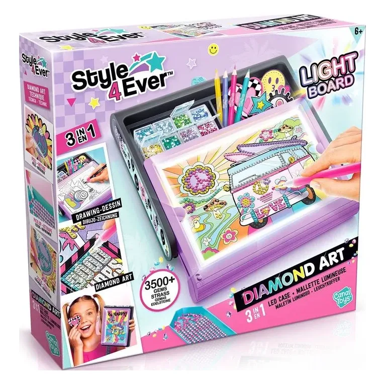 Canal Style 4 Ever Diamond Art Led Case 3 In 1 (OFG300)