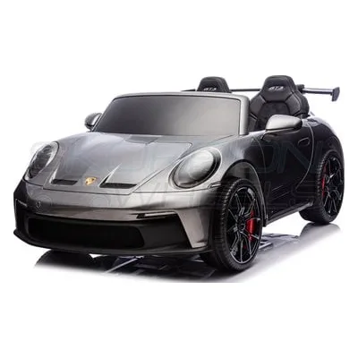 Ηλεκτροκίνητο Αυτοκίνητο Porsche 911 GT3 Original 24V Premium - Γκρι | Skorpion Wheels - 52489111