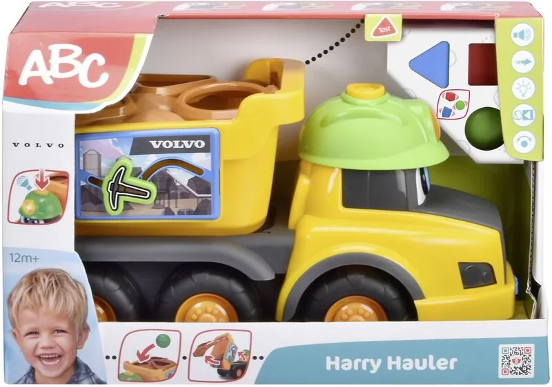 Dickie Toys Παιδικό Όχημα ABC Harry Hauler 30cm Με Σχήματα - 204115008 - φωτογραφία 2