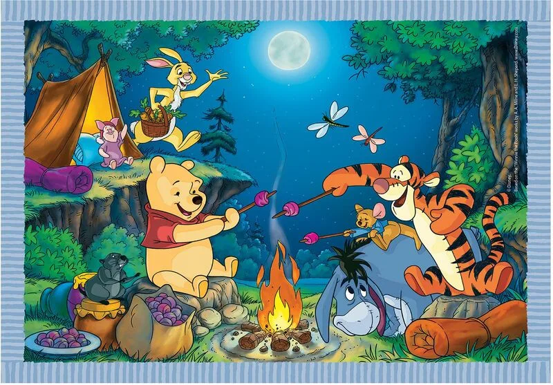 Παζλ 4 In 1 Winnie The Pooh (1200-21514) - φωτογραφία 4