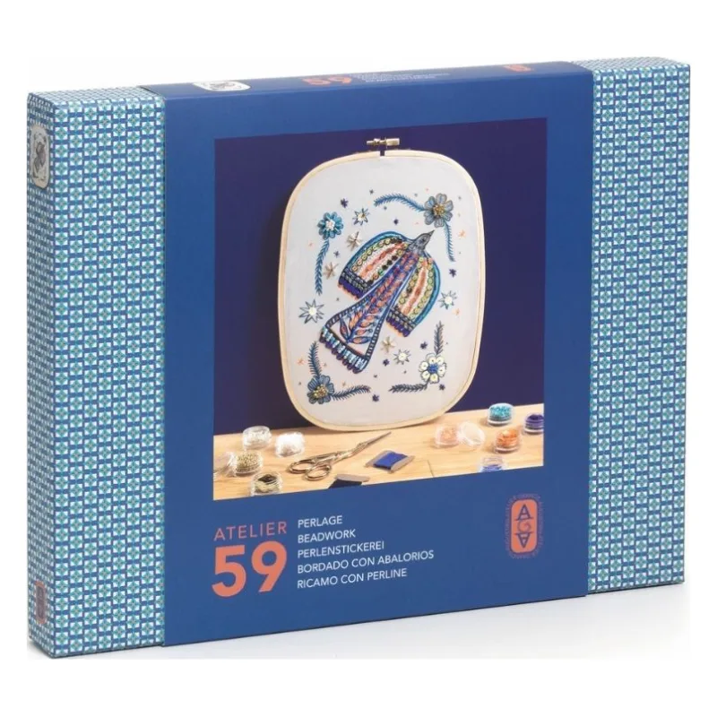 Djeco Atelier 59, κέντημα Πουλί