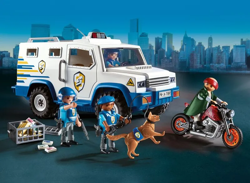 Playmobil Action Heroes Όχημα χρηματαποστολής (71597) - φωτογραφία 3