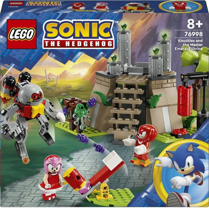 LEGO® Sonic The Hedgehog Knuckles & The Master Emerald Shrine (76998)