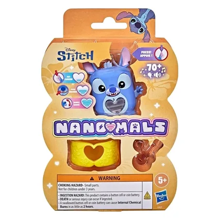 Ηλεκτρονικό Fidget Pet Nano-Mals Disney Stitch - Hasbro - G2670